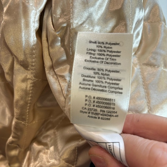 WILFRED Sz S Toulin Peacock Embroidered Quilted Lining Bomber Jacket NEW - Picture 12 of 12